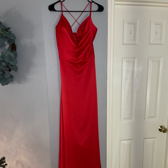 New Red Prom Dress - Picture 6 of 10